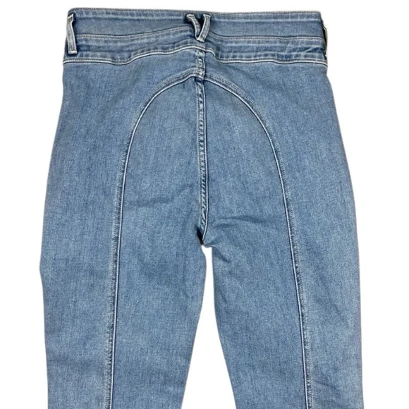 Veronica Beard Beverly High-Rise Skinny Flare Jeans Size 28 Stretch NWOT $348 - Picture 10 of 11